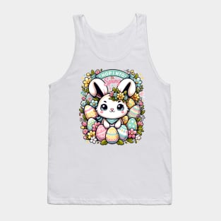 Spring Bunny Festive Easter Design Tank Top